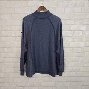 Fitz + Eddi turtleneck over-sized top